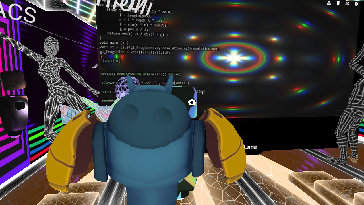 Immersions Organiques at UXR CyberYacht Algorave