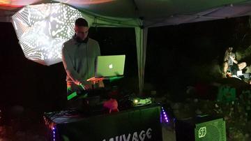 Sauvage Apero DJ et mapping 4 novembre 2018