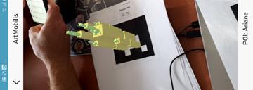 Art Mobilis, parcours culturel en réalité augmentée